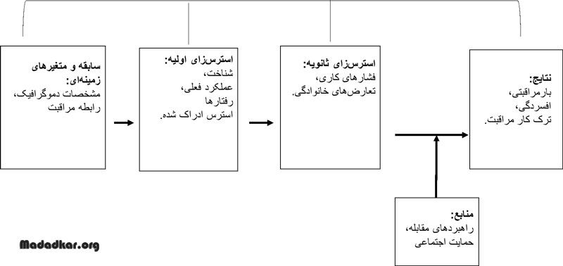 استرس در وظایف مراقبتی